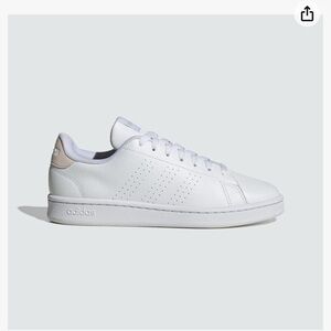 Adidas Women’s Advantage sneaker white putty/mauve
